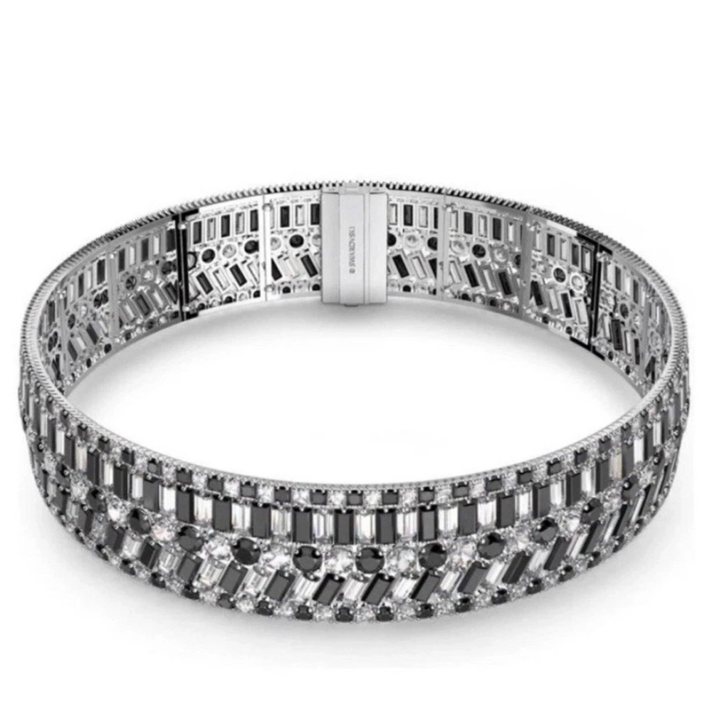 Authentic Swarovski Hot Hypo Silver Crystal choker. $2500 Last one available.